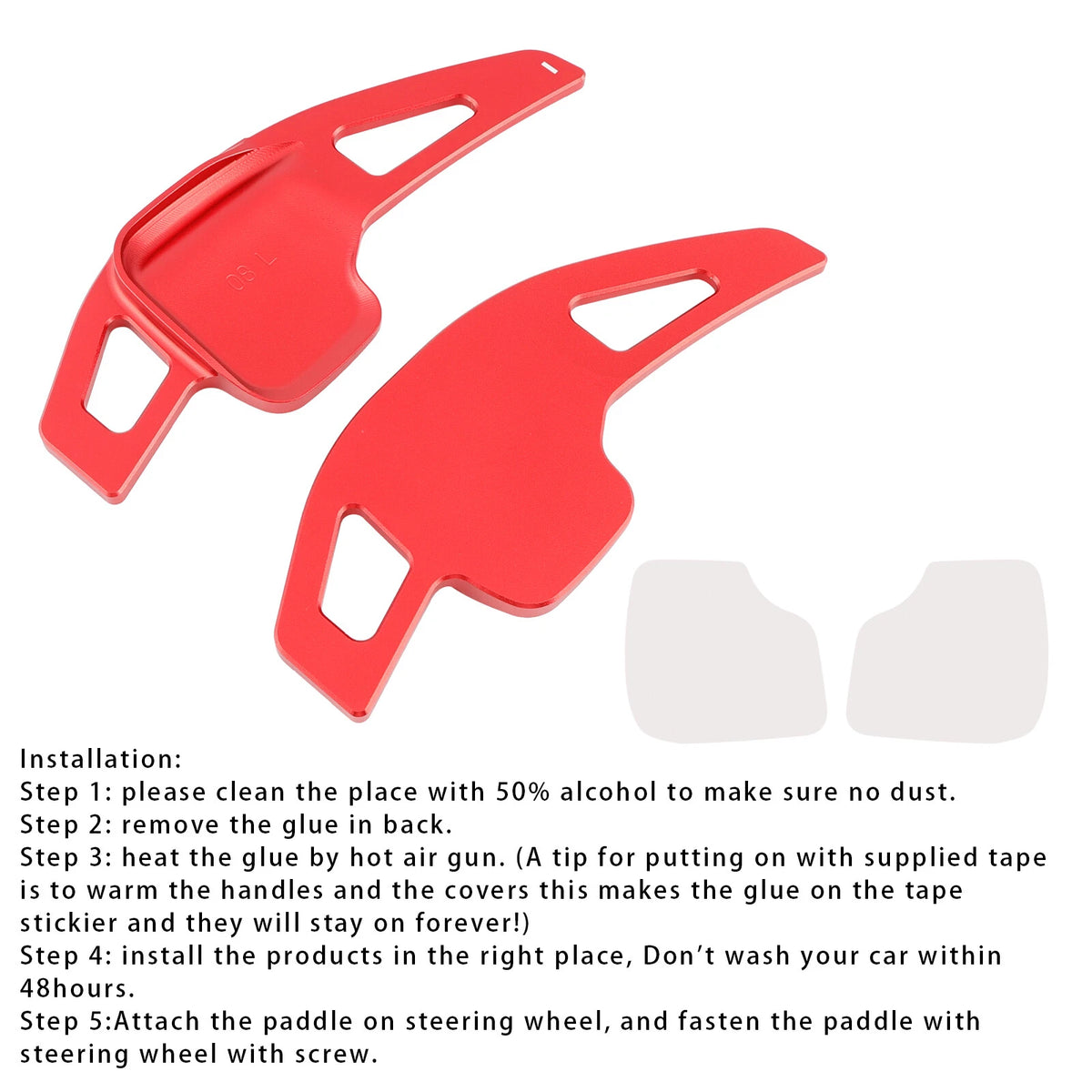 Steering Wheel Paddle Shifter Extensions for BMW F20 F21 F32 (2012–2019)