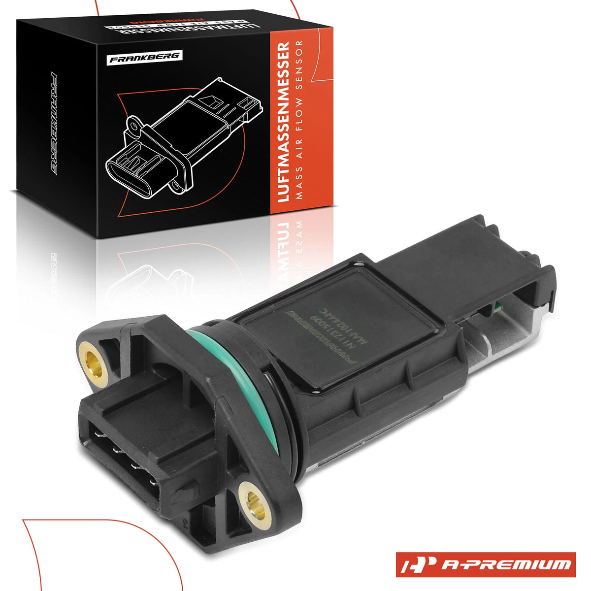 Mass Air Flow Sensor for VW Jetta Golf EuroVan V6 (1996–1999) 021906462A, 021906462AX, AF10244