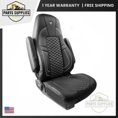Black Cloth Seat Cover for International Prostar Semi Truck (2010–2023)