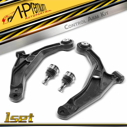 Set of 4 Front Control Arms for Chrysler Sebring/Dodge Avenger (2007–2009) - 5085914AB, 5085914AC, 5085914AD, 5090033AB