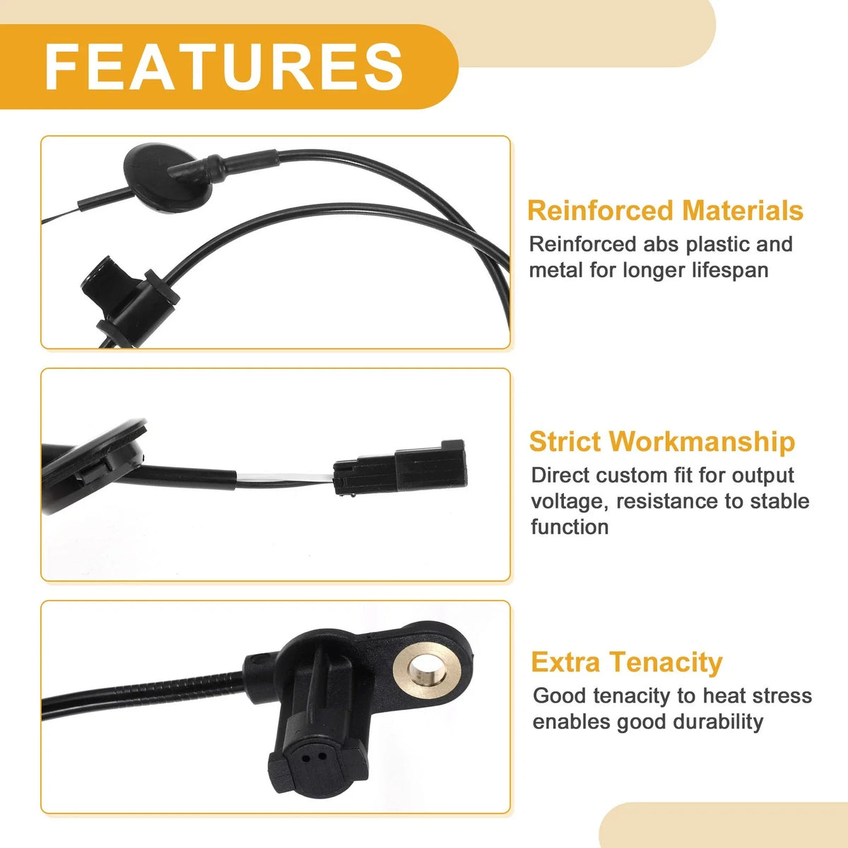 ABS Wheel Speed Sensor No.19236195 for Ford Escape (2001–2003) Rear Right