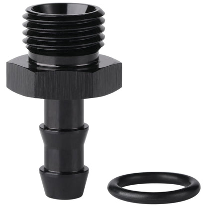 6AN -6 ORB Male to 1/4 Hose Barb Straight for Universal Applications