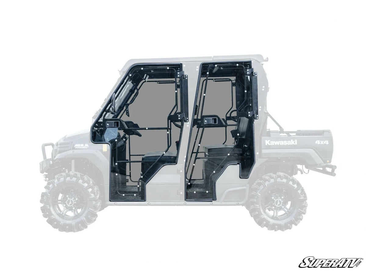 Cab Enclosure Full Doors for Kawasaki Mule Pro FX / FXT (2015–2023)