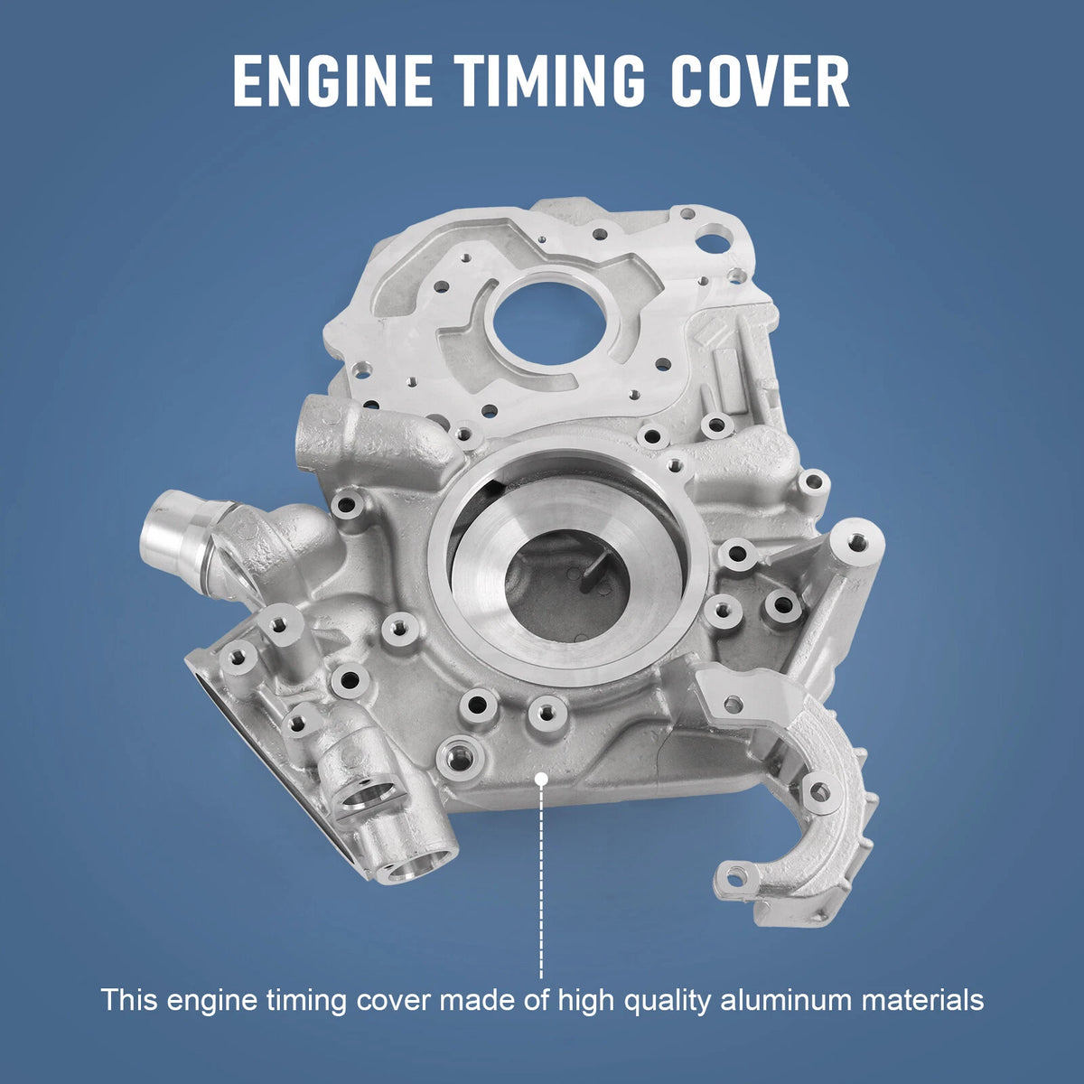 Timing Cover for Ford F250SD F350SD 2008–2010 (8C3Z6019B, 8C346D080BB, 8C346D080BA)