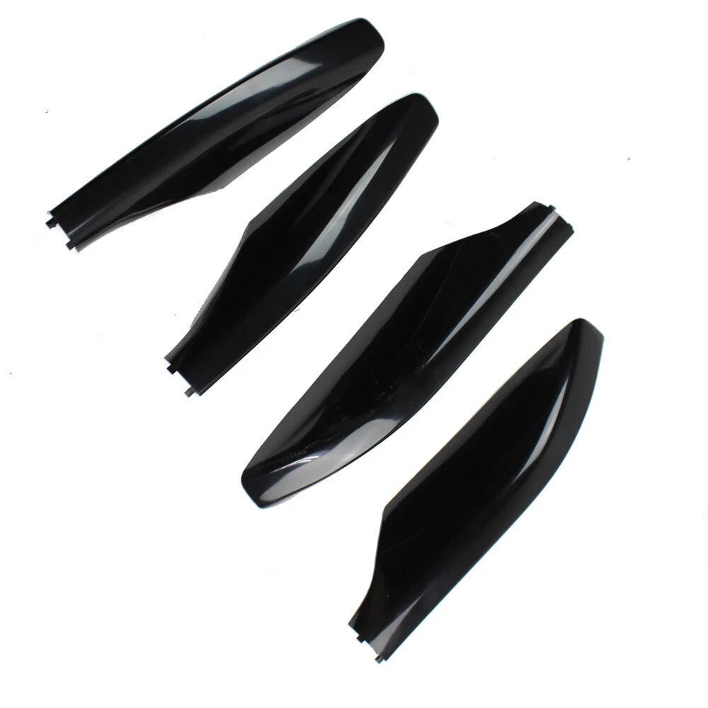 Set of 4 Roof Rack Rail End Cover Shells for Toyota Prado FJ120 (2003–2009)