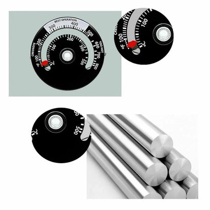 Temperature Gauge for Wood Stove Pipe