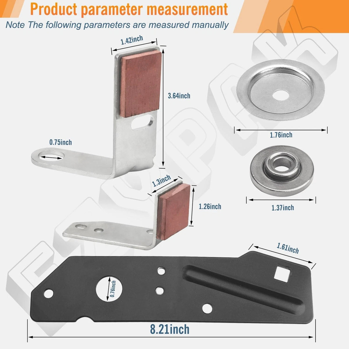 Idler Pulley & Brake Arm Kit for Craftsman Tractors (W)