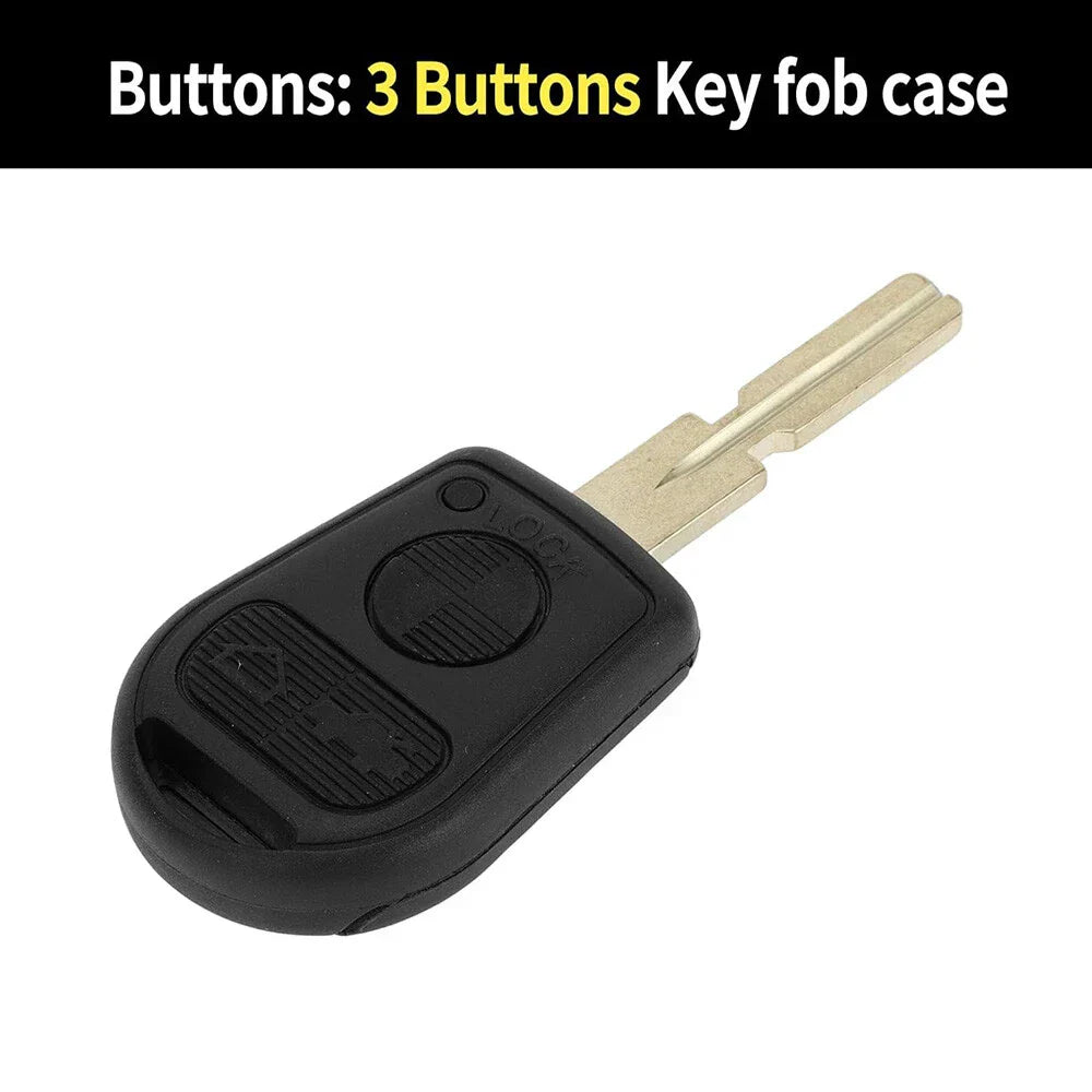3 Button Key Housing Shell for BMW 740iL 540i 750i 528i Z3 (1995-2002)