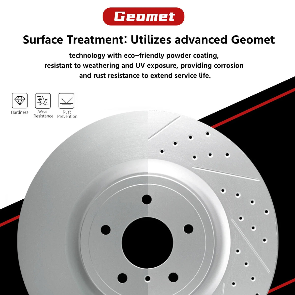 Front Brake Rotors & Pads for Jeep Grand Cherokee Commander (2005–2010)