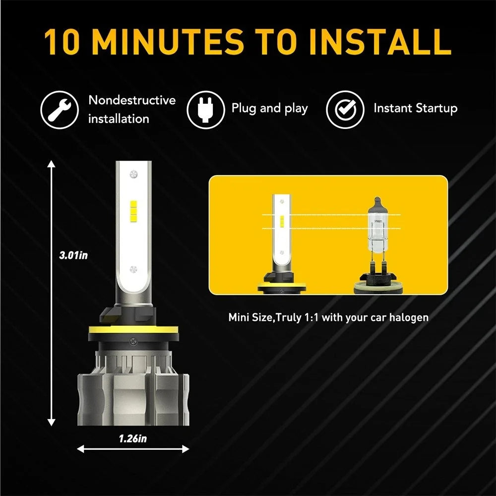 LED Foglight Bulbs for Pontiac Bonneville (1992–2005)