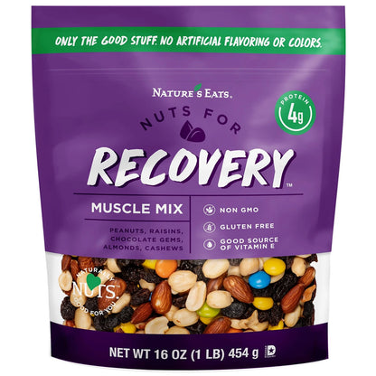 Nature's Eats Muscle Trail Mix for Recovery (16 oz, Pack of 1)