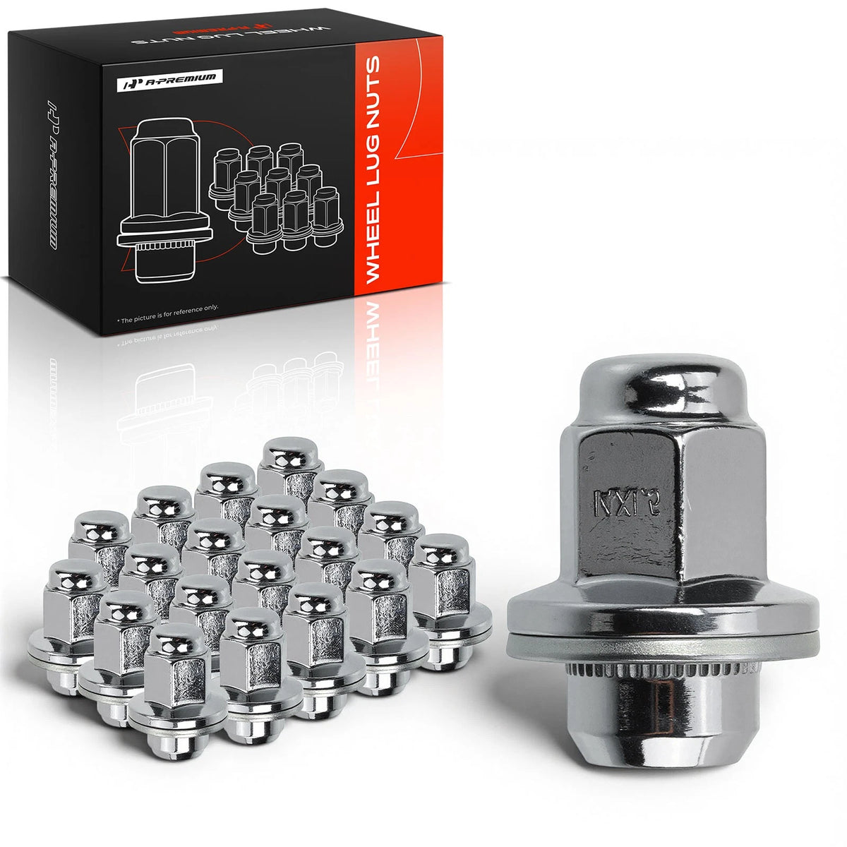 20pcs Wheel Lug Nut for Lexus LX470 LX570 Toyota Sequoia (9-1000371, 9094201103)
