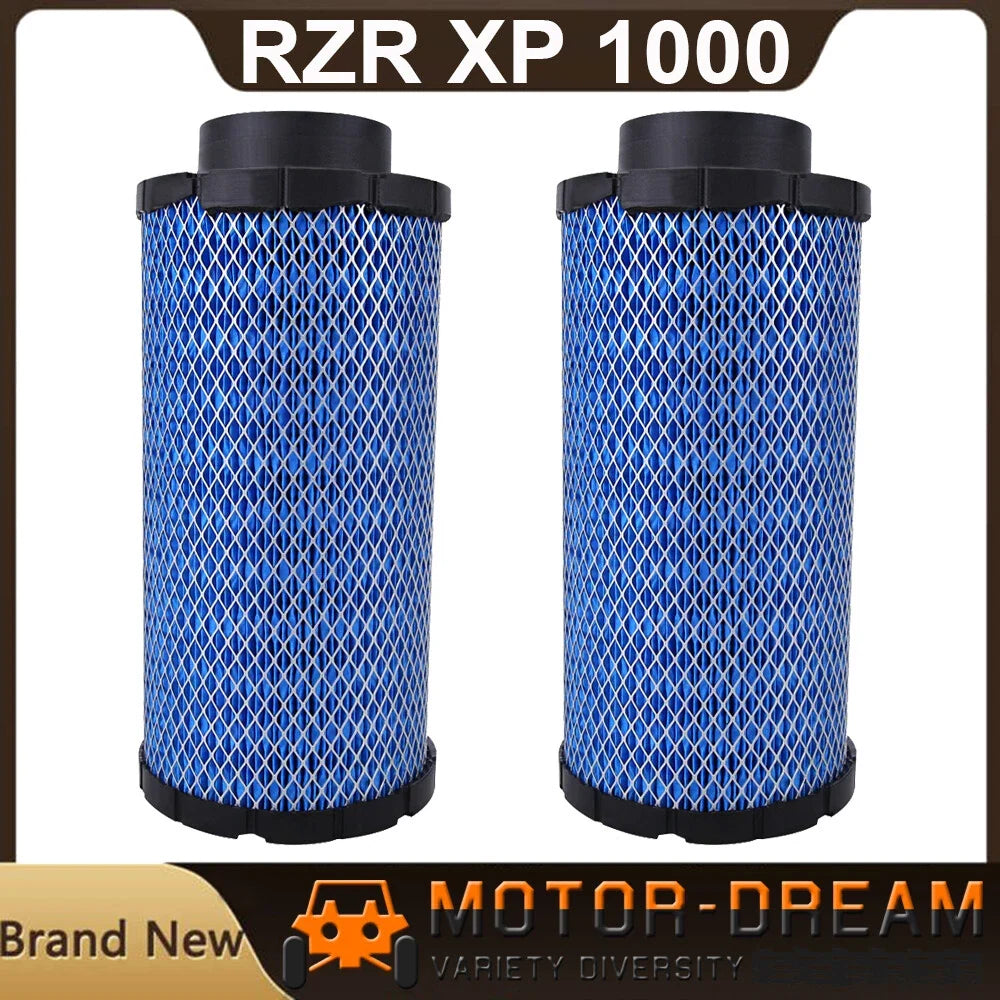 2X Air Filter for Polaris RZR 1000 XP XP4 Turbo (2017–2023) 1241084