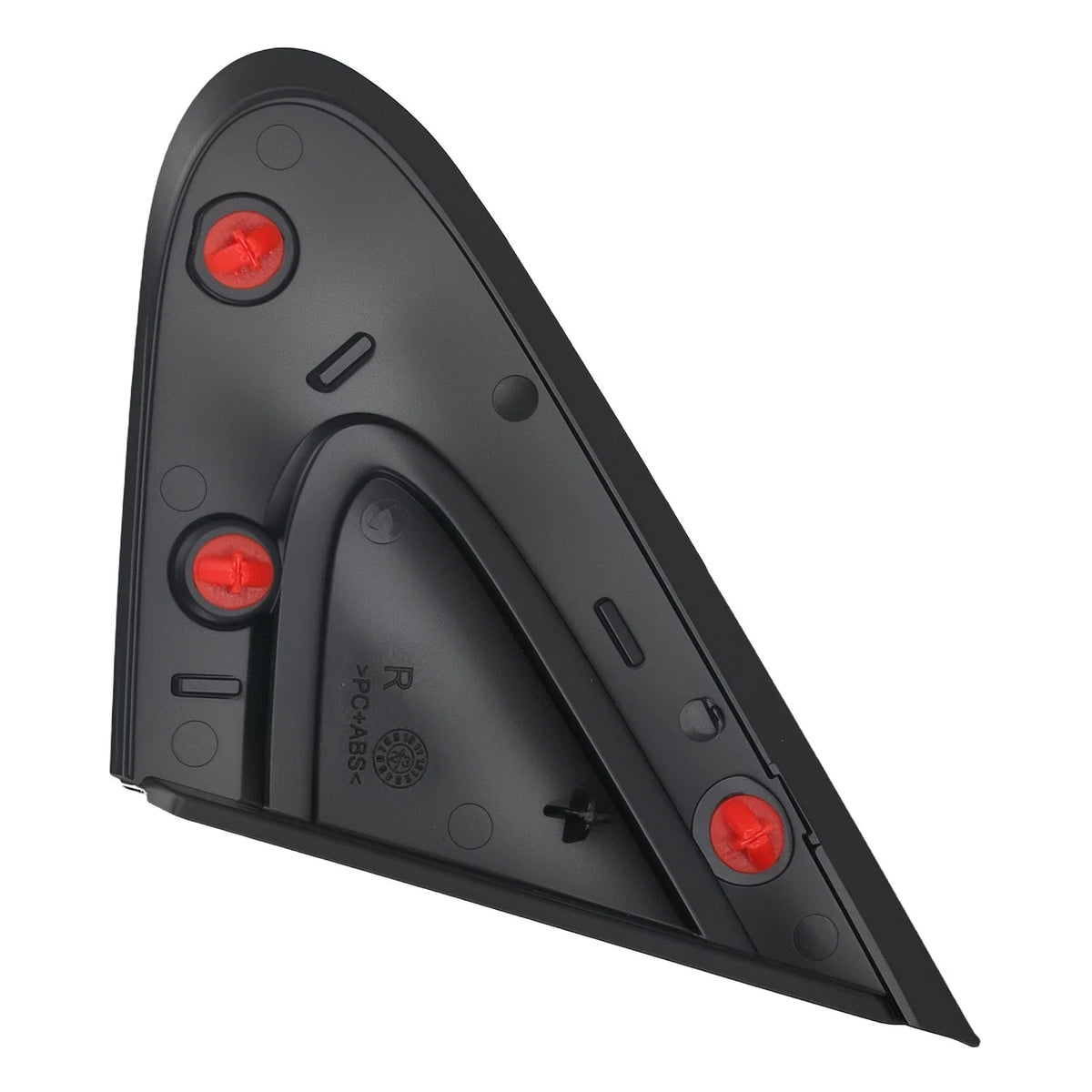 Right Corner Flag Applique for Chrysler 200 (2015–2017) Black