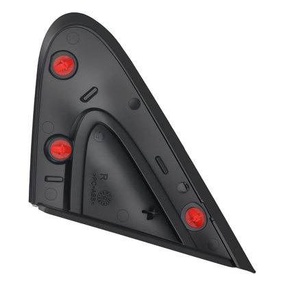 Right Corner Flag Applique for Chrysler 200 (2015–2017) Black