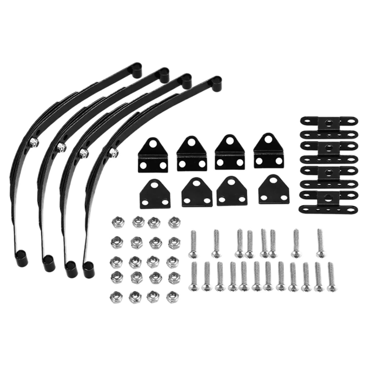 Set of 4 Leaf Springs Damper Kit for Tamiya SCX10 D90 TRX4 RC Car