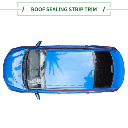 1pc Left Roof Sealing Strip Sunroof Trim No. 74316SAA003 for Honda Fit Jazz (2007–2008)