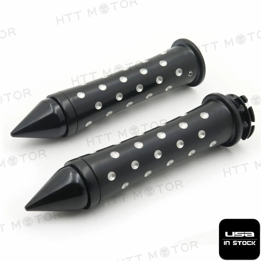 Spike Handlebar Grips for Honda Suzuki Yamaha Kawasaki (7/8")