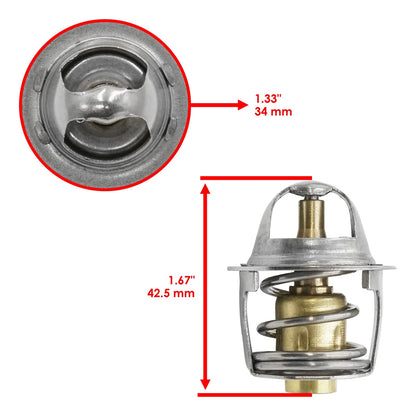 Thermostat and O-Ring for Polaris Ranger Crew / XP 700 EFI 4X4 (2005–2009) NS2366TM102YU
