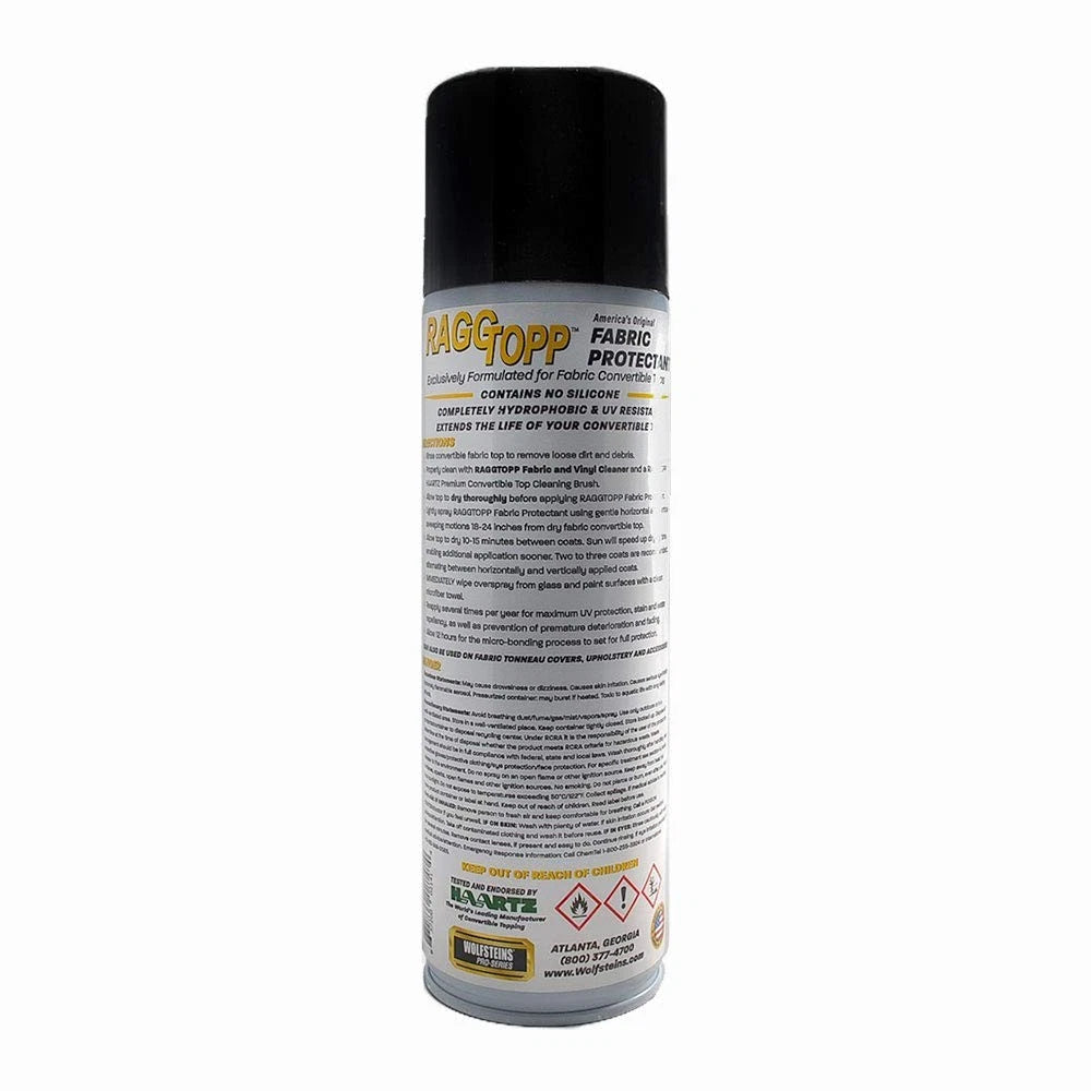 Convertible Top Fabric Protectant for RAGGTOPP (14 Fl Oz) UV Water Repellent