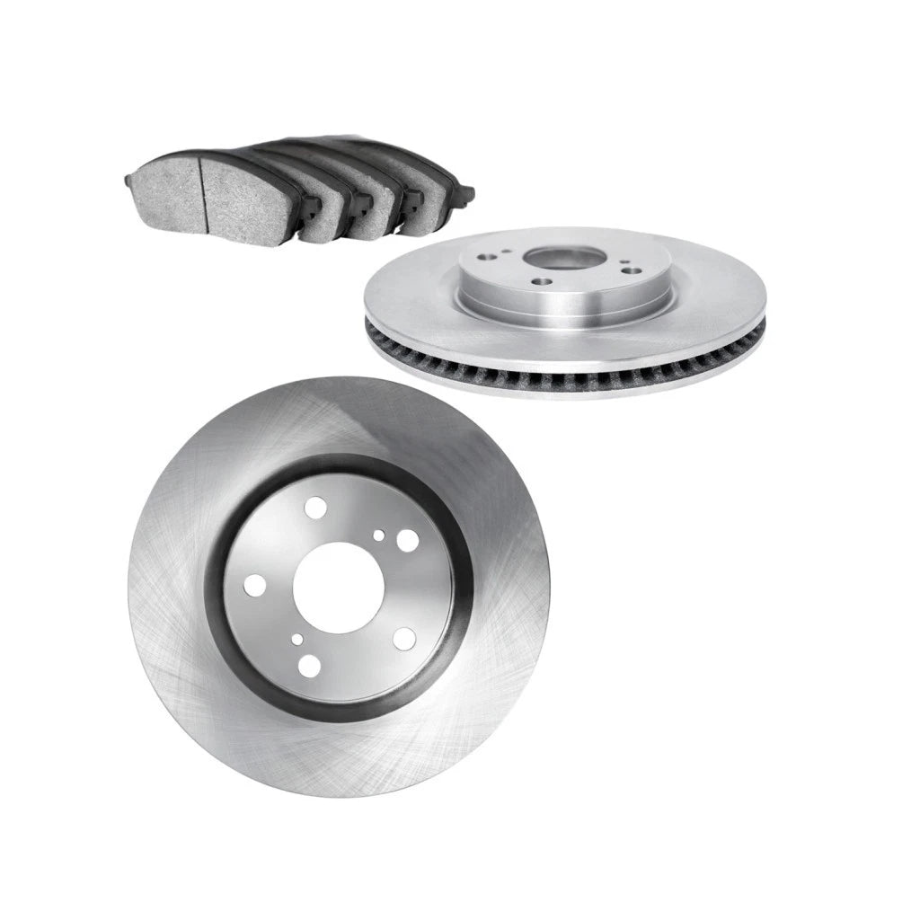 Brake Rotor Set Front for Lincoln Navigator (1998–1999) ALX-PAU-DF-6502-99396-CLA3