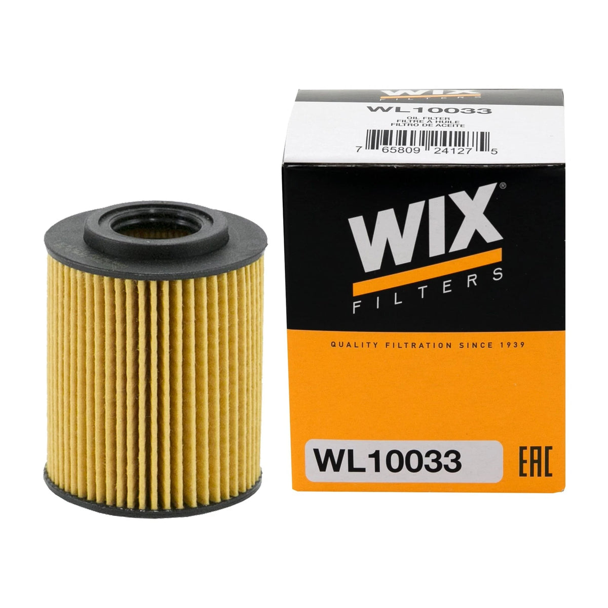 WIX WL10033 Oil Filter for Various Makes and Models (Pack of 1)