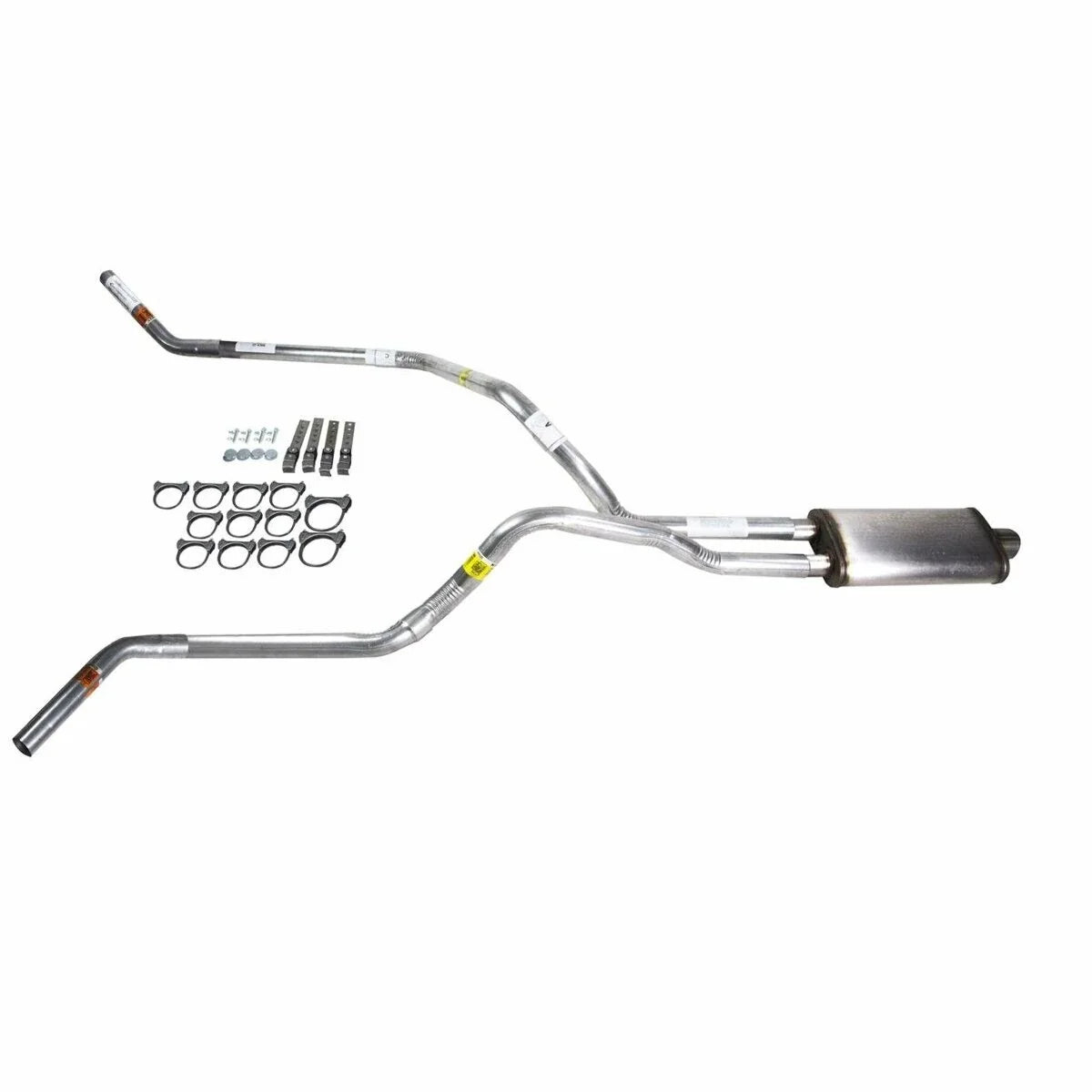 Dual Exhaust 2.5" Pipe & Muffler for Dakota (1987–1996)