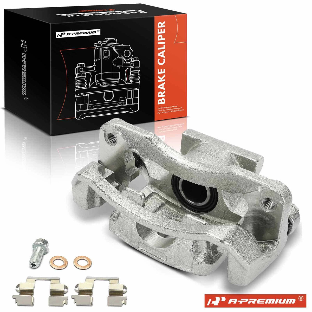 Rear Passenger Side Brake Caliper for Mitsubishi Galant Eclipse (2004–2012) 141.46554, 4605A017, 19-2966