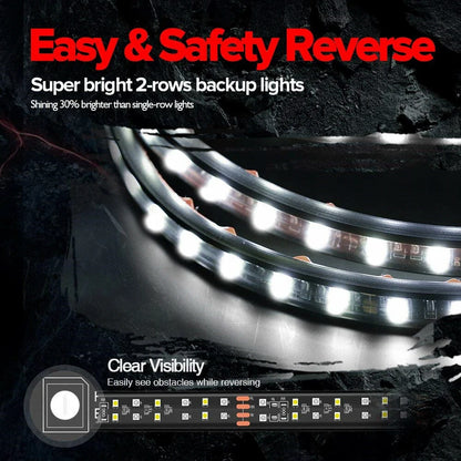 60" LED Strip Tailgate Light Bar for Chevy Ford Dodge (4x4 Truck SUV Pickup)