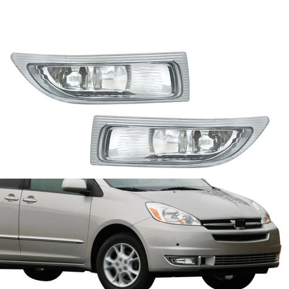 Fog Lights Lamp Pair for Toyota Sienna (2004–2005) BCK92895K, TO2592118