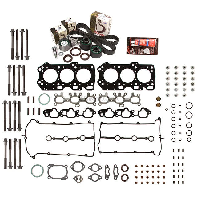 Head Gasket Set & Timing Belt Kit for Mazda Ford 2.5 DOHC (1993–2002) - MA-4216977457, HS9921PT, KL01-12-205-9U