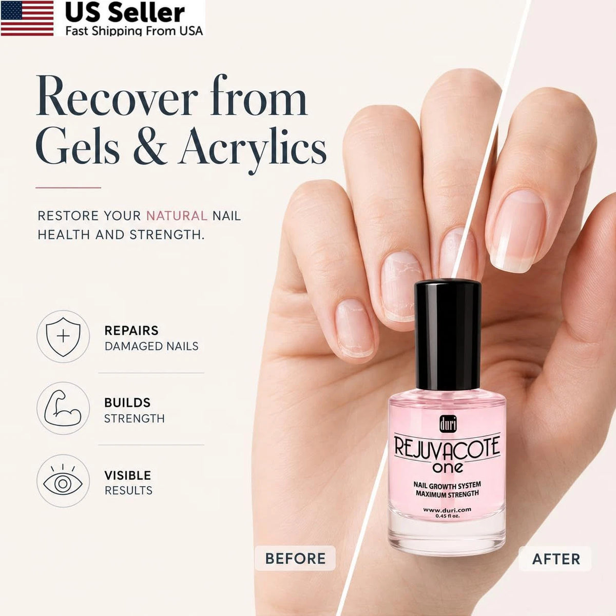Rejuvacote Nail Growth Treatment for All Makes and Models (Pack of 1)