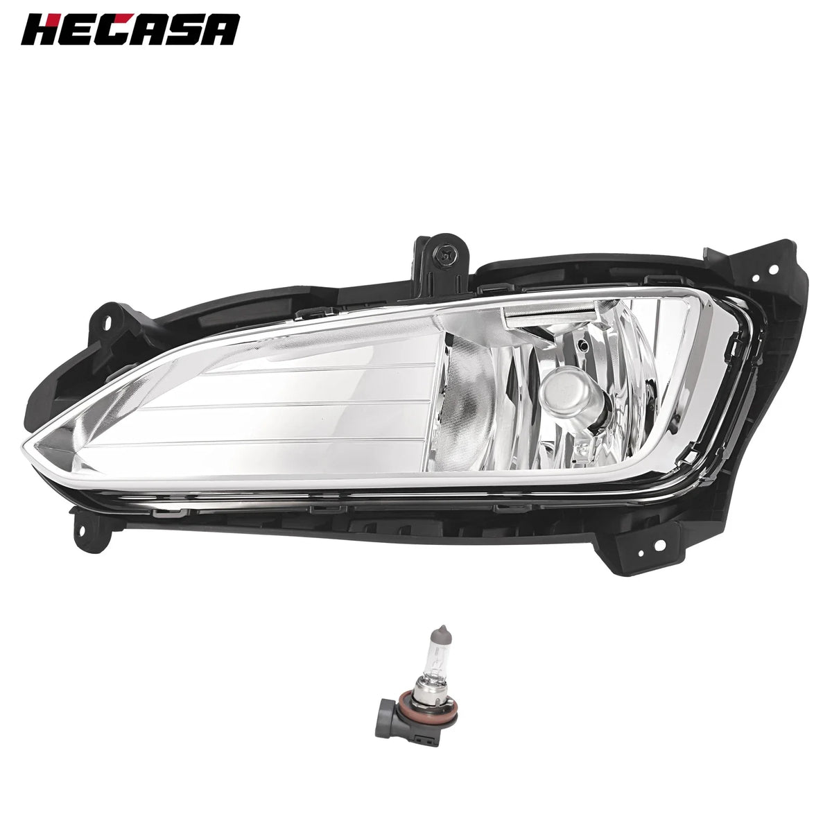 Chrome Front Fog Light Left Driver Side for Hyundai Santa Fe Sport (2013–2016)