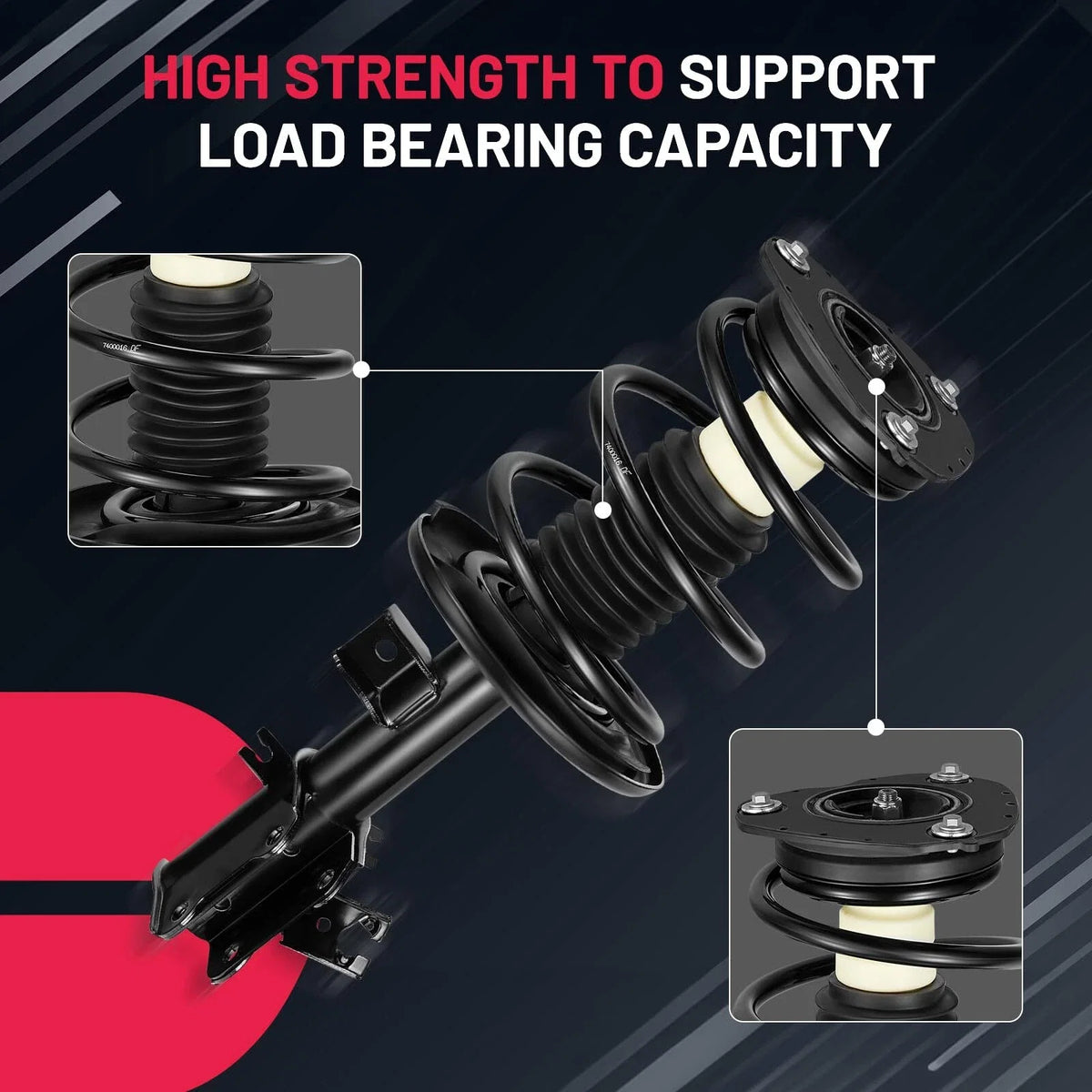 Front and Rear Suspension Kit for Nissan Altima 3.5L (2007–2013)