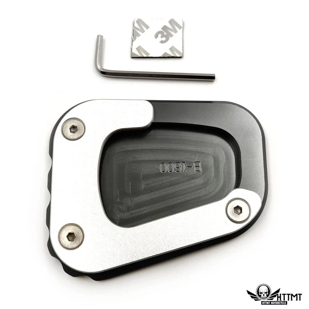 CNC Kickstand Side Stand Extension Pad for BMW K1600GT K1600GTL (2011–2020)