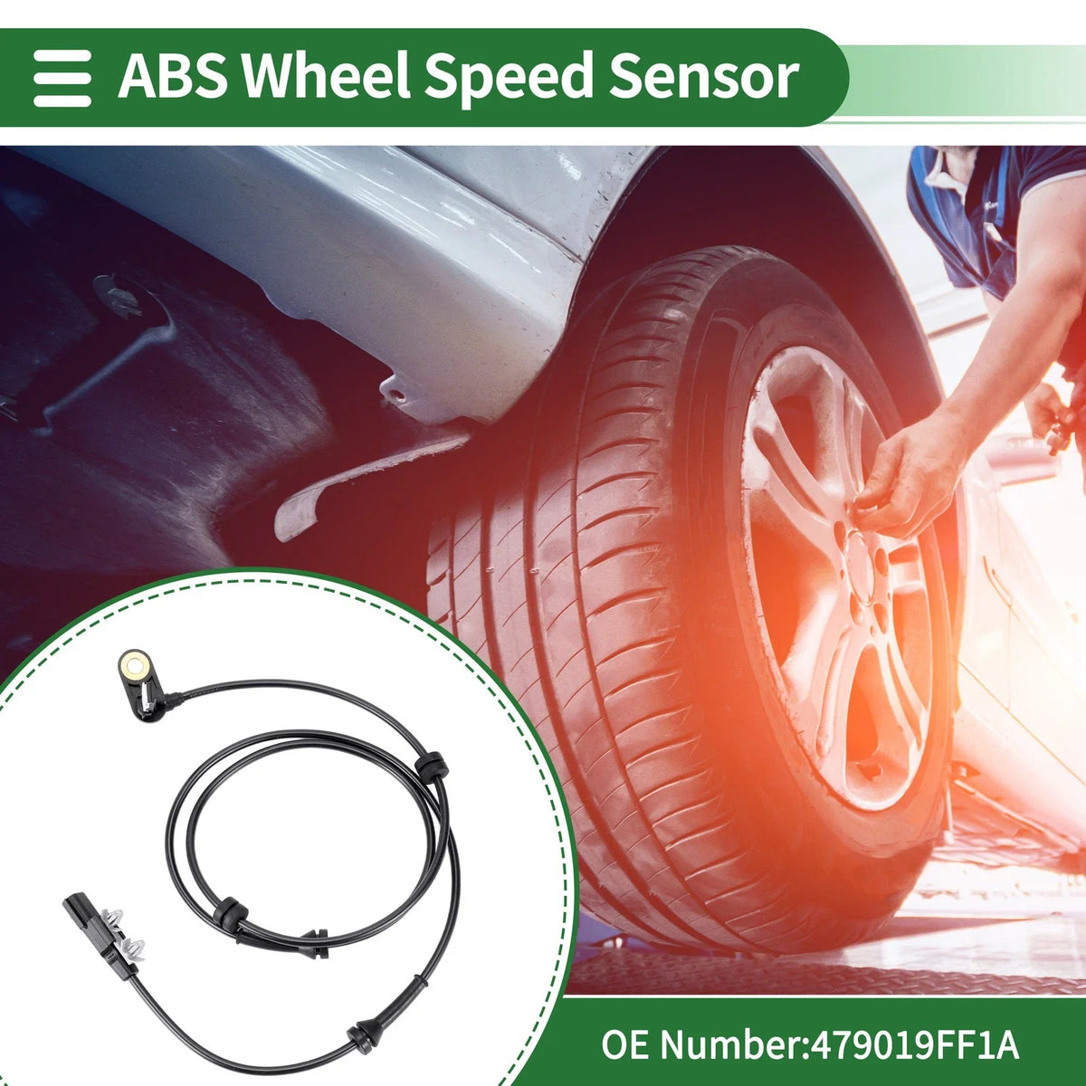 ABS Wheel Speed Sensor No. 479019FF1A for Nissan Titan V8 (2004–2015)