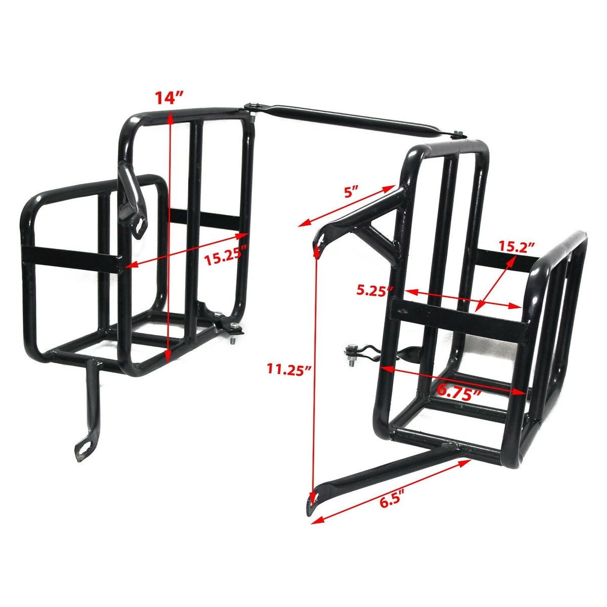 Luggage Pannier Carrier Set for Royal Enfield Classic 350 500