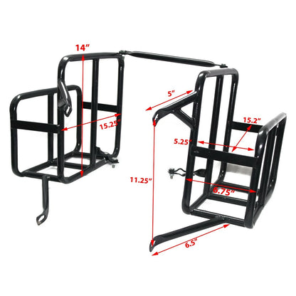 Luggage Pannier Carrier Set for Royal Enfield Classic 350 500
