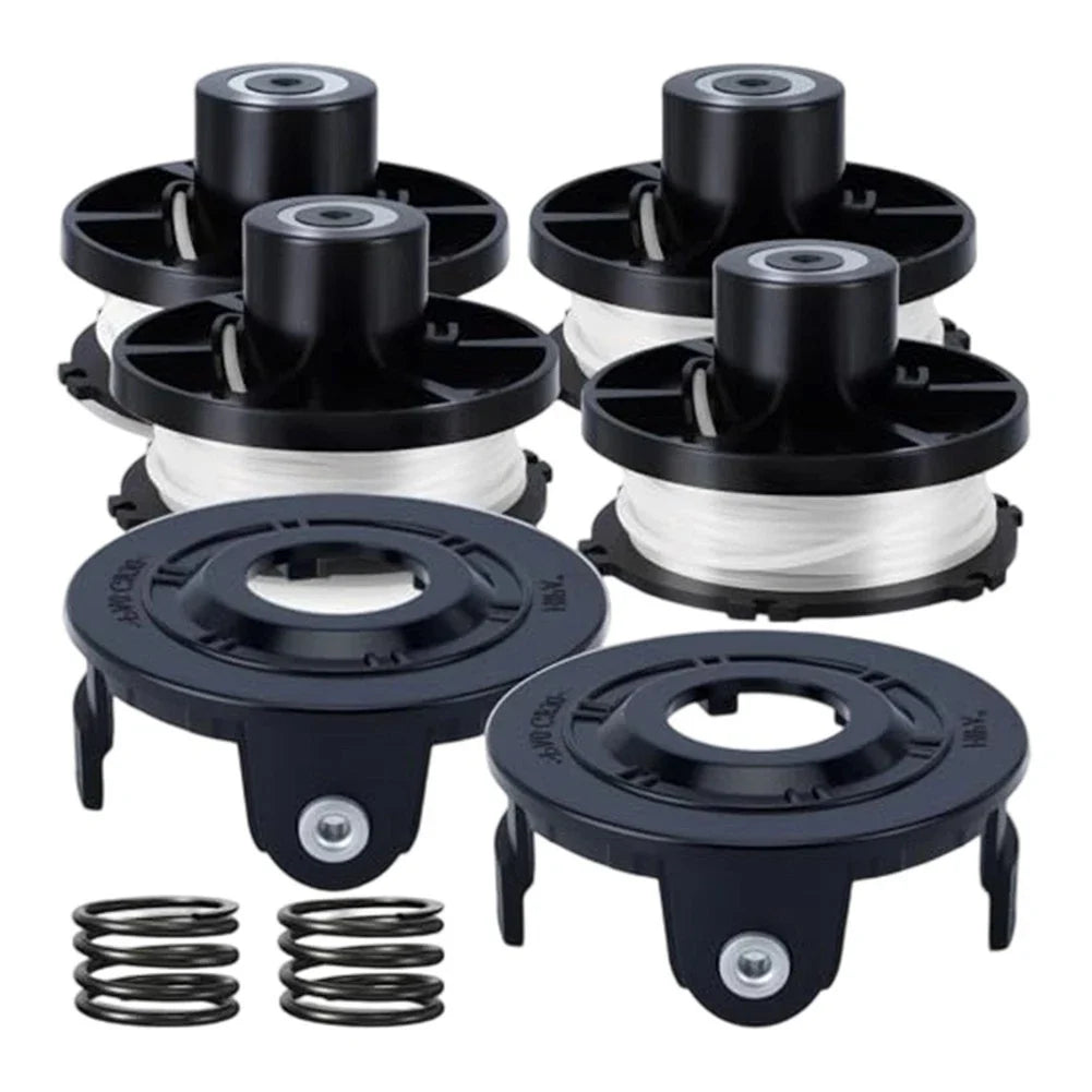 Set of 4 Nylon Spools with 2 Covers & 2 Springs for DUR181