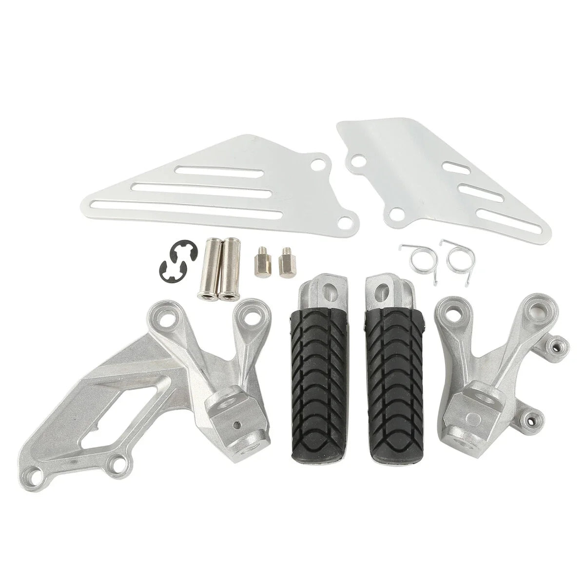 Front Driver Footpegs Bracket Set for Kawasaki Ninja ZX14R ZZR1400 (2006–2023)