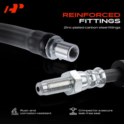 2X Rear Brake Hydraulic Hose for Ford Explorer (2012–2019) H621820, BB5Z2282A, 2205265