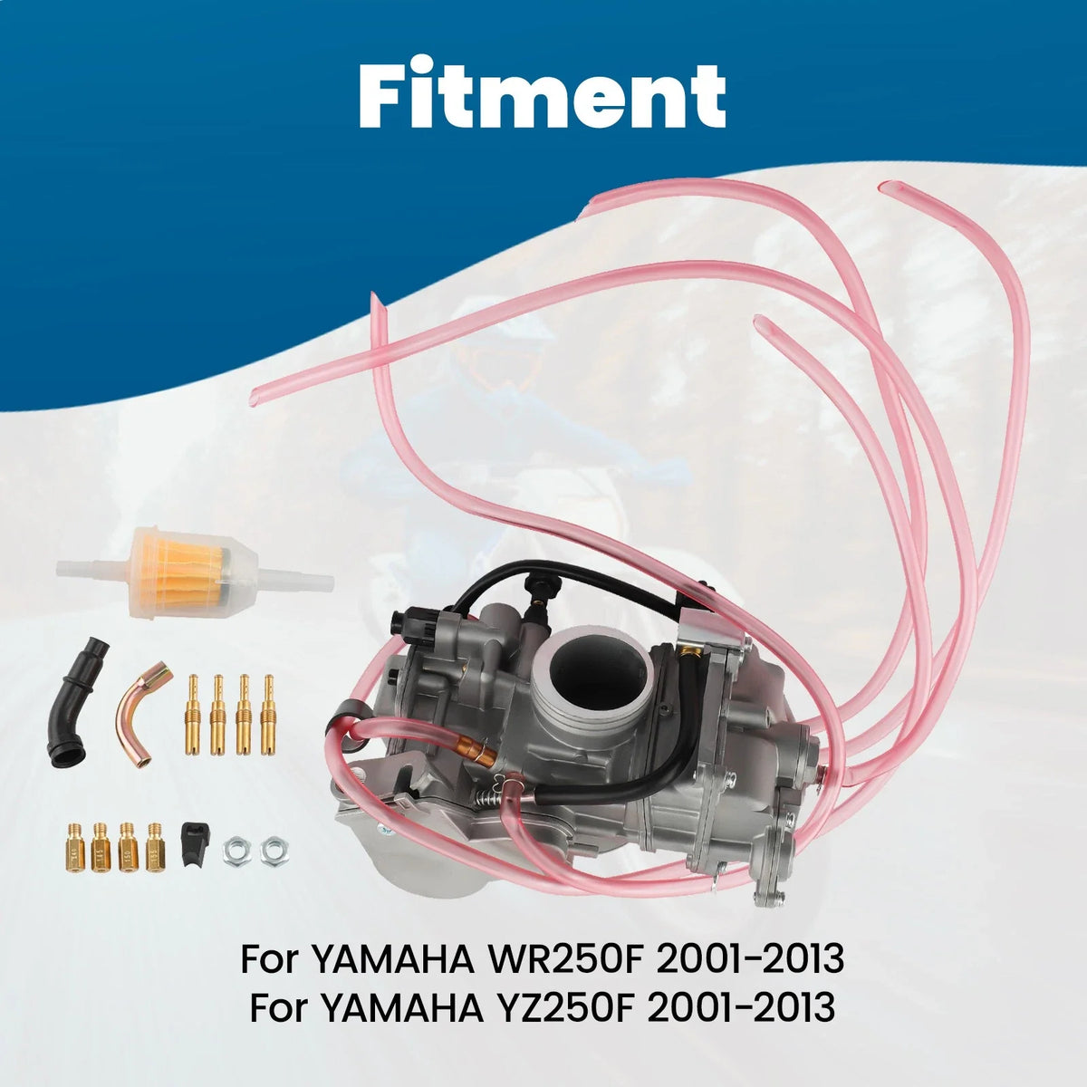 Carburetor for Yamaha WR250 WR250F YZ250F (2001–2013)