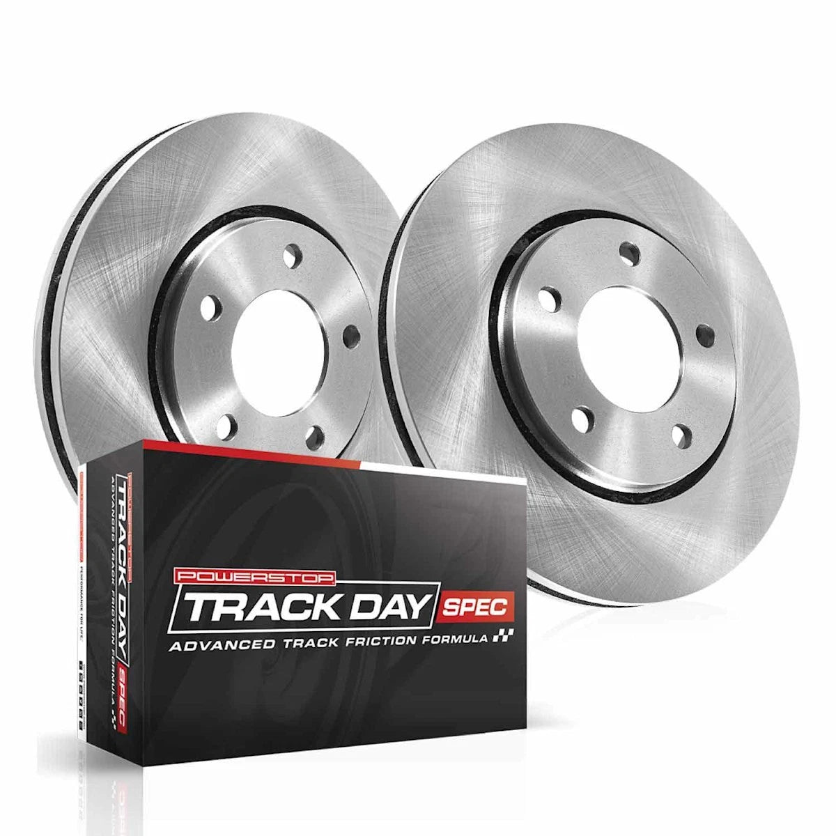 2X Powerstop Brake Disc and Pad Kit Rear for Mazda 5 (2008–2015) TDSK5842