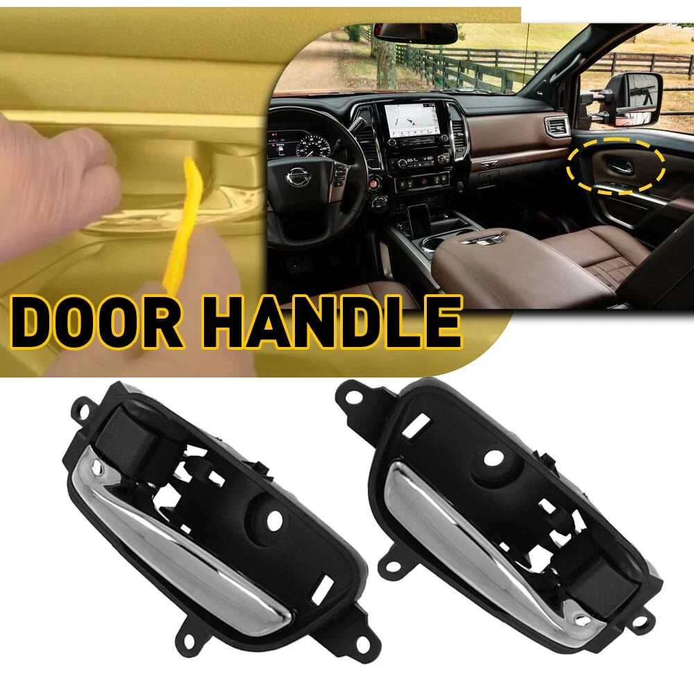 Inside Interior Door Handle Left+Right for Nissan Altima Pathfinder Titan (2013–2018)