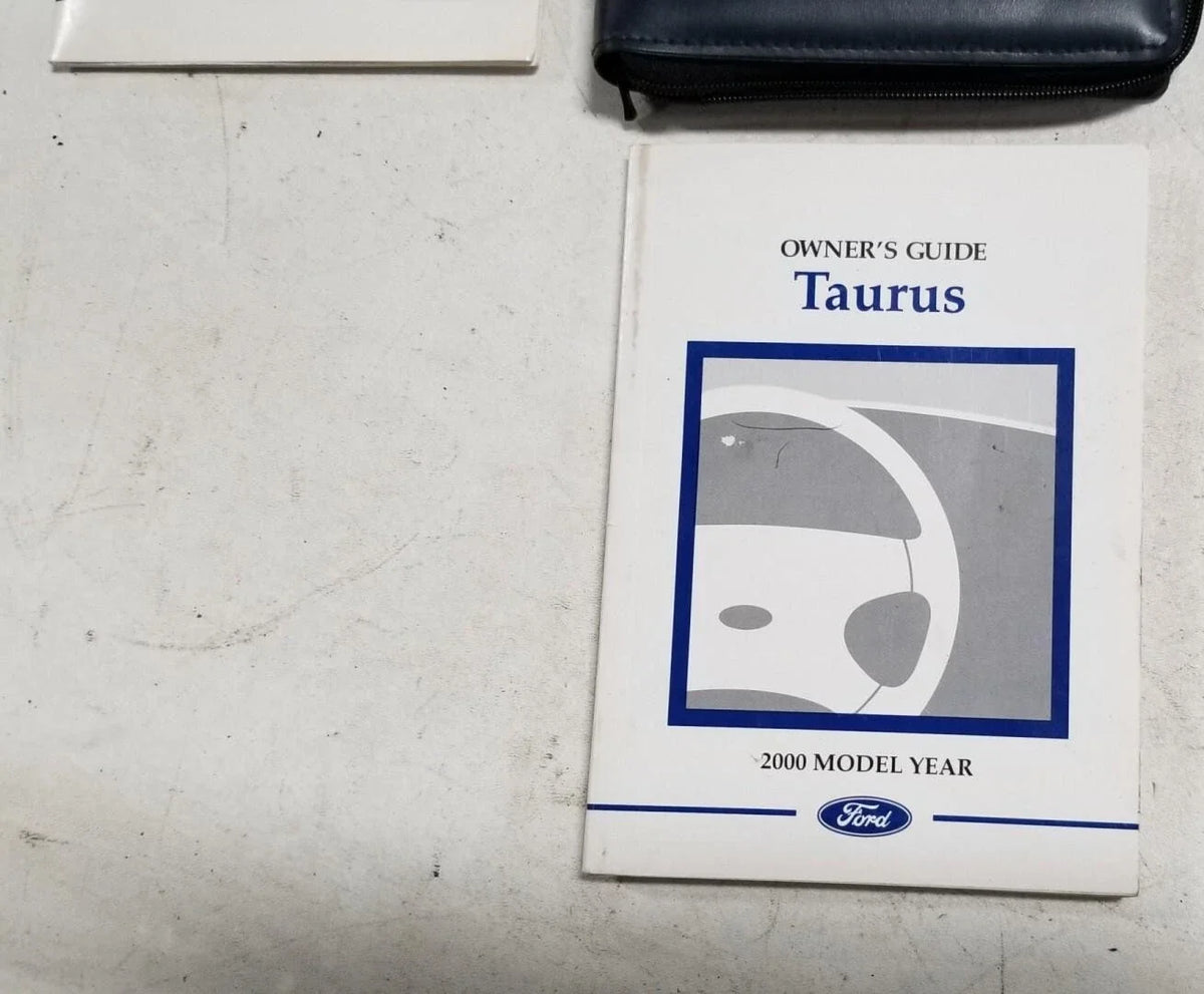 Owners Manual Kit for Ford Taurus (2000) OEM with Case