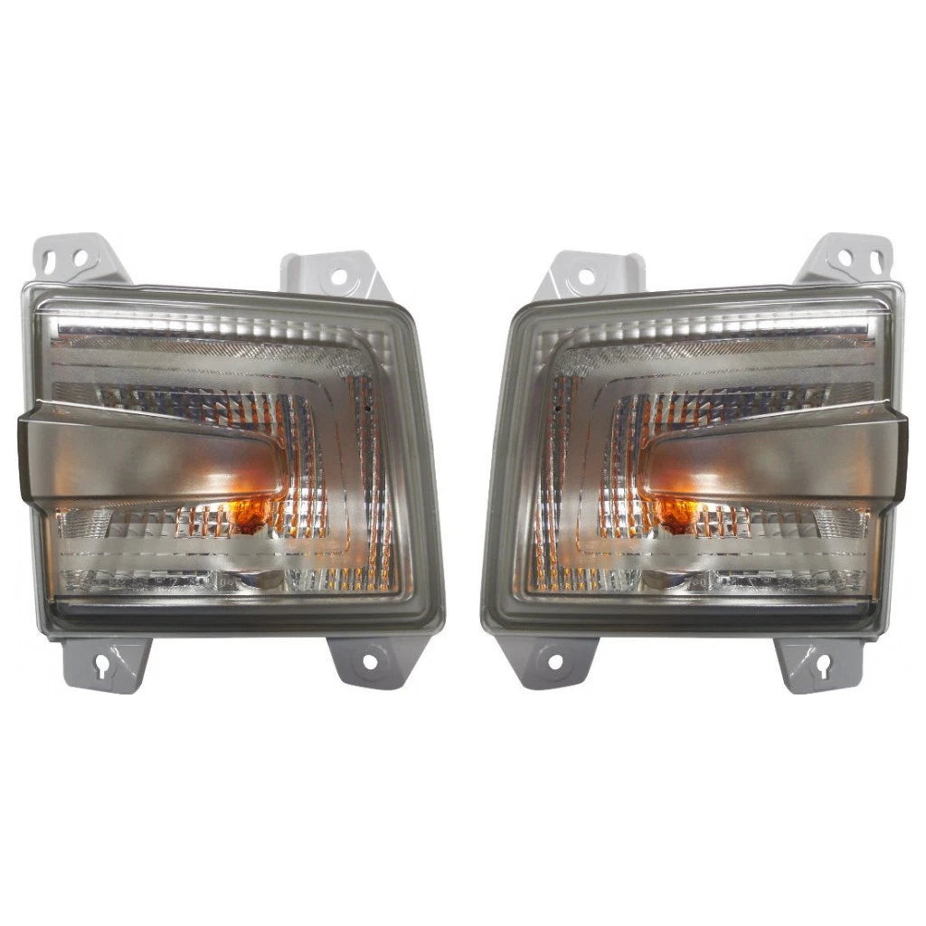 Front Signal/Corner Light Pair for Honda Ridgeline (2017–2019) PLX-M0-317-1637L3AC-CL360A1, HO2530130, HO2531130