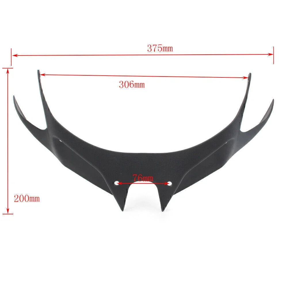 Front Aerodynamic Winglet for Kawasaki Ninja 250 2018–2019, Ninja 400 2018–2019