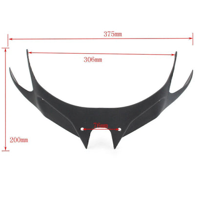 Front Aerodynamic Winglet for Kawasaki Ninja 250 2018–2019, Ninja 400 2018–2019