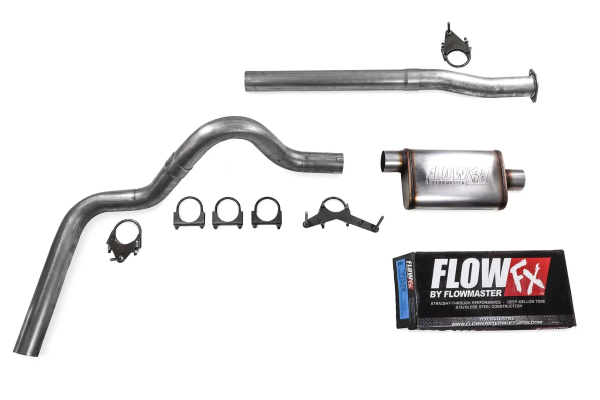3" Single Exhaust Kit for Toyota Tacoma (2016–2023) - Flowmaster Flow FX Muffler