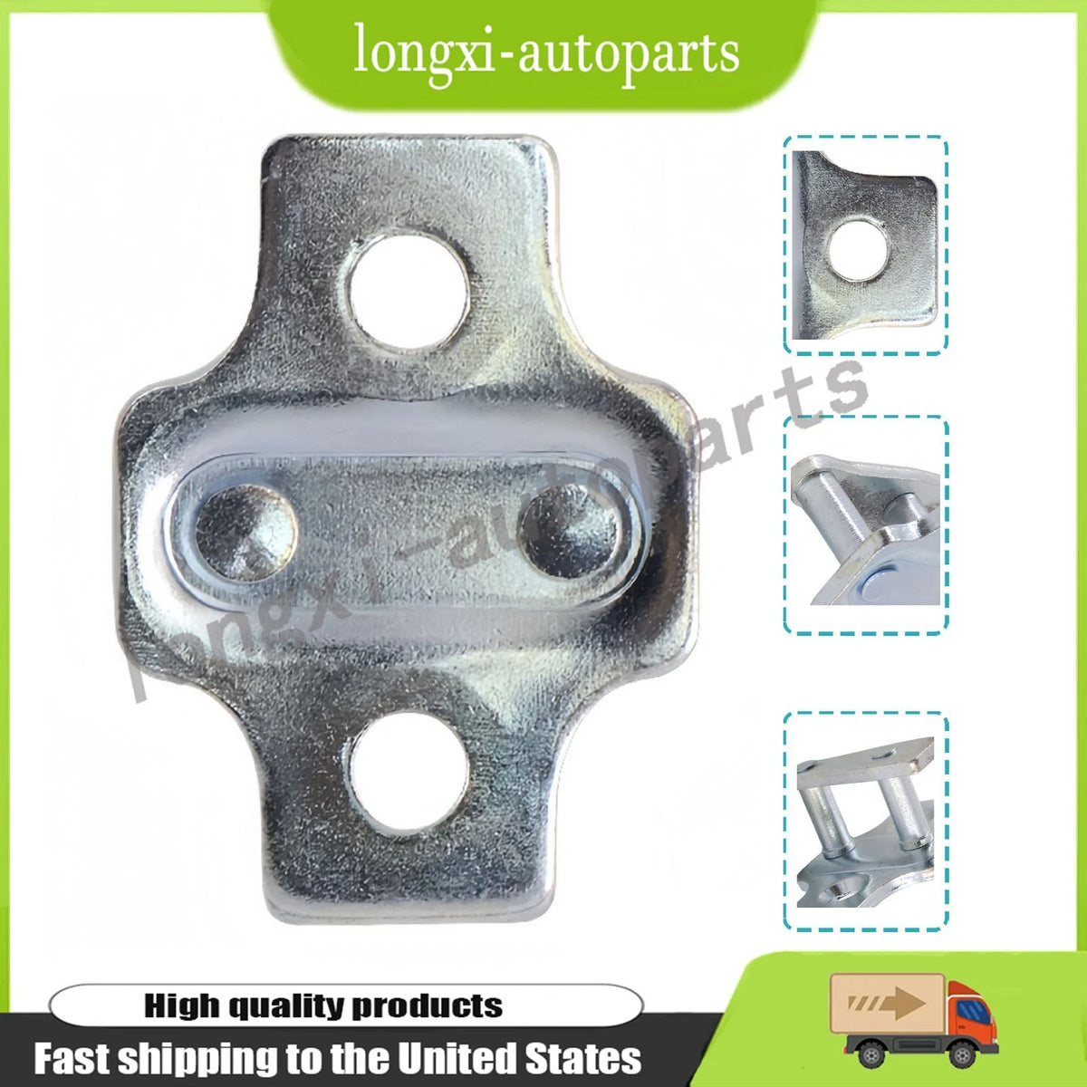 Door Latch Striker Pin for GMC Sierra 1500 2500 3500 (2001–2007) 15120582